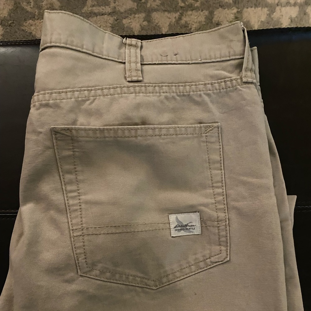 Mens Eddie Bauer Tan Khaki - 40 x 32